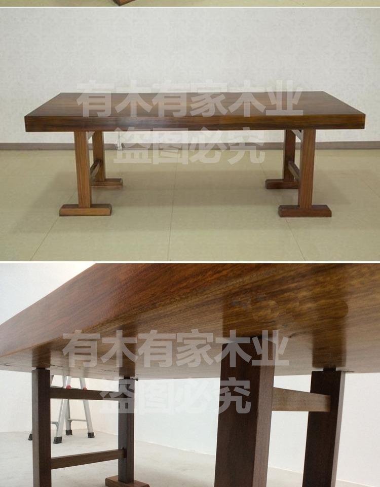 大板支架脚实木桌腿桌脚茶餐桌腿配套桌脚架桌子腿大理石台面桌脚