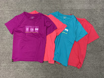 Foreign trade inventory tail single summer outdoor quick-drying T-shirt womens round neck loose half sleeve casual sports short-sleeved top