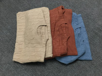 Autumn and winter new medium-long sweater dress foreign trade tail single woman loose thickened knee base twist knitting