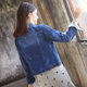 2020 Spring and Autumn new Korean short paragraph wild student Ms. slim tops net red spring denim jacket female tide 2020 Spring and Autumn new Korean short paragraph wild student Ms. slim tops net red spring denim jacket female tide