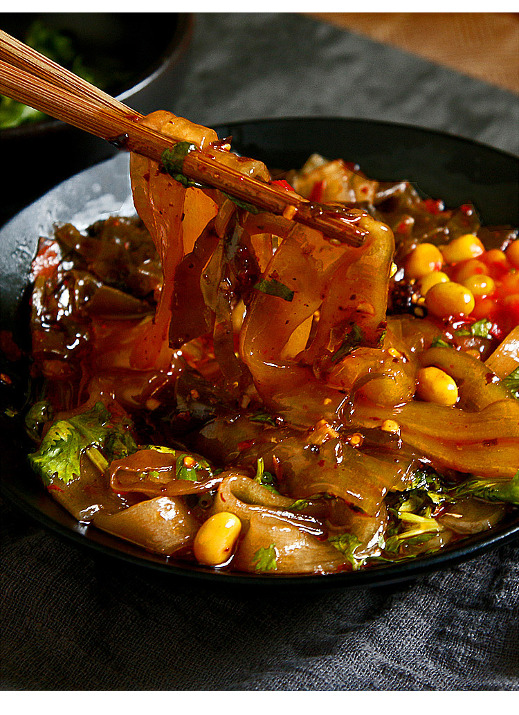 面厨娘火锅粉条宽粉速食四川特产麻辣烫红薯粉带调味料包满39包邮_双