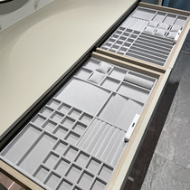 Custom suede trays Dresser Dresser Jewellery Ring Necklace Earrings Drawers Jewellery ACCESSORIES BOX MINIMALIST AROUND MODERN