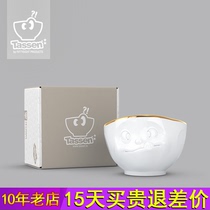 German import Tassen expression Phnom Penh Bowl Cutlery Gift Box LOVELY GIFT Courtesy Ceramic Bowl 500ML