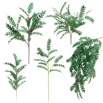 Simulation soap horn leaf wedding dress flower arrangement arch decoration rattan fishing photography props background wall