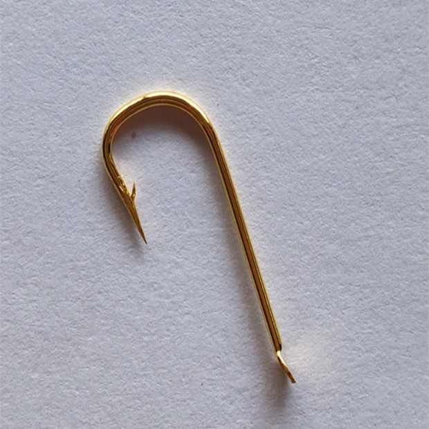 金秀鱼钩散装鲫鱼赤袖金袖黑袖白袖万能鱼钩小号金色有无倒刺进口_7折