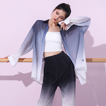 Gorgeous solo show modern dance shirt dance clothes jazz dance loose practice clothes jacket men and women with the same model