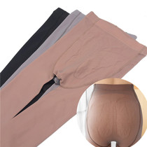 Spring and Autumn Air Miss Ash Trouser Butterfly File thin skin outside wearing single-layer fake meat leg artifact