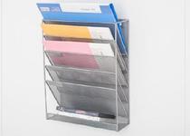 File rack square wall accounting shelf brochure hanging on the table shelf artifact wall hanging wall