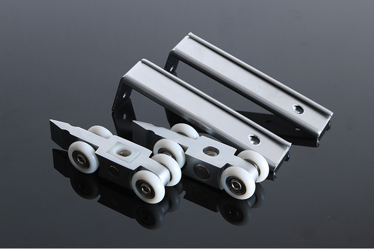 木门滑门吊轮承重80kg静音移门轮厨房房门趟门轮轨道滑轮吊装轮