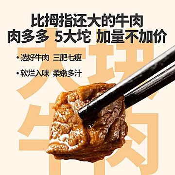 干溜重庆红烧牛肉小面半成品450g*3盒[50元优惠券]-寻折猪