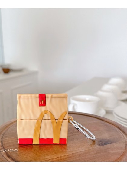 Apple AirPods 용 McDonald 's Kraft 종이 백 4 세대 Bluetooth 헤드셋 케이스 AirPodsPro2 세대 무선 Bluetooth 헤드셋 케이스 AirPods 1/2 세대 3 세대 4 세대 소음 감소 모델 Apple AirPods 용 McDonald 's Kraft 종이 백 4 세대 Bluetooth 헤드셋 케이스 AirPodsPro2 세대 무선 Bluetooth 헤드셋 케이스 AirPods 1/2 세대 3 세대 4 세대 소음 감소 모델