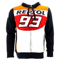 New MOTO-GP 93 motorcycle riding hoodie racing suit casual sweater zipper jacket