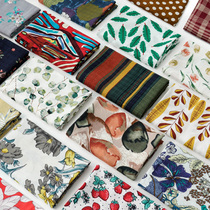 Artificial cotton fabric cotton foam cloth summer thin dress cheongsam cotton silk clothing fabric cotton printed cloth