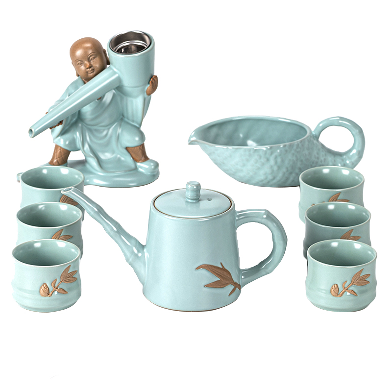 Your up household authentic tea set Your porcelain creative ceramic teapot kung fu tea cups contracted office open