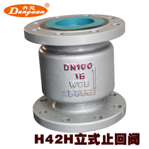 H42H-16C vertical check valve cast steel flange check valve DN15-DN350 precision casting