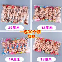 Birthday cake 12cm decoration with small Barbie cake decoration creative plug-in home white personality embellishment