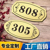 Office building Restaurant Bed and breakfast Room number Simple dormitory Bath center Locker Simple hotel sign