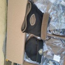 19 cold - proof headwear knitting cap set warm wear and comfortable air - resistant two - color mask head cover anti - cold patrol mask