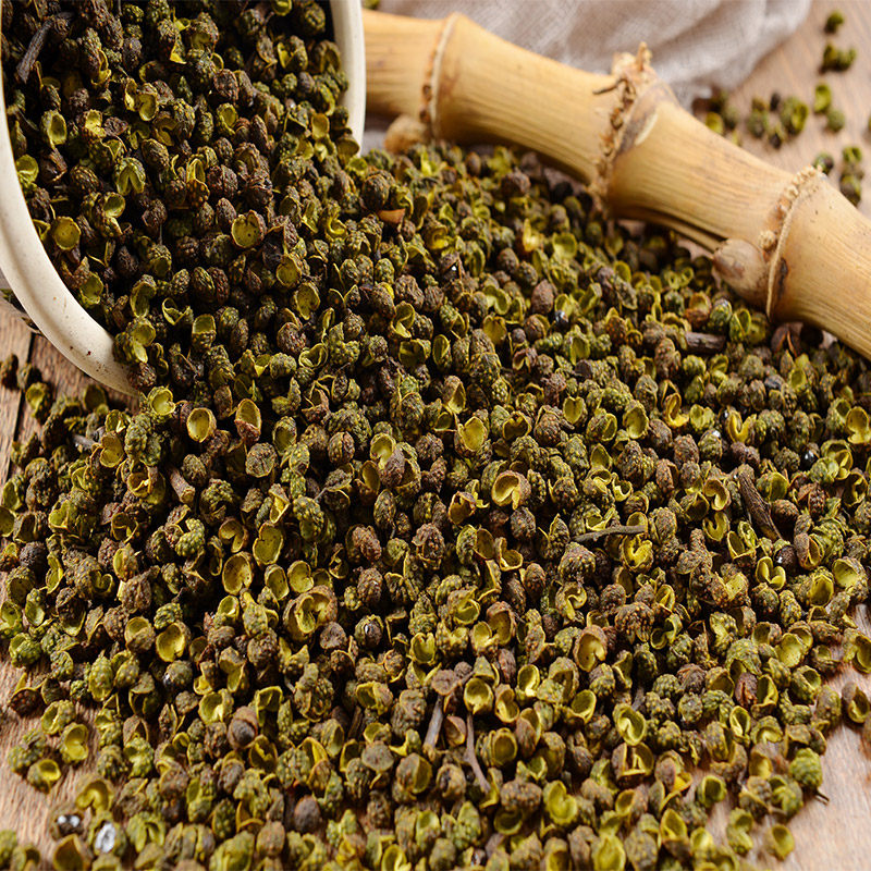 青花椒野椒天椒崖特产椒隔山消山甲狗椒香椒子食用麻椒100g鲜藤椒