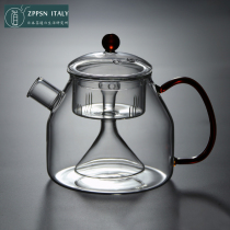 Italy ZPPSN Japanese steam teapot Heat-resistant glass household tea Kung Fu tea kettle tea maker