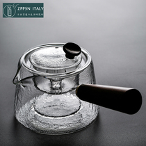 Italy ZPPSN Japanese-style glass teapot tea household afternoon teapot single pot steamed tea high temperature resistant thickening