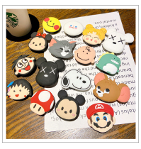 Cute Cartoon Silicone Apple phone holder folding telescopic Huawei Brush Drama Tracker Vivo Personality Creative Sloth male and female lovers stickler Sonic God Instrumental Japan and South Korea Wind