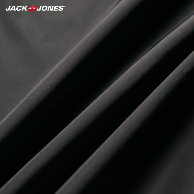 爆JackJones杰克琼斯商务棒球领男士皮衣夹克外套秋潮E|215321051