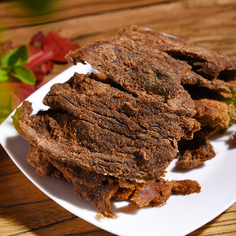 牛来香五香牛肉干 麻辣/五香牛肉片贵州特产小吃 手撕牛肉干108g