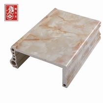 Stone-plastic line Imitation marble passageway 15 cm L-shaped line with 8 cm line combination double-pack window cover door cover