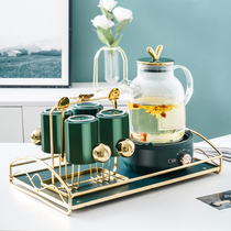 Modern minimalist mug cup with suit water glass Family tea set Water with light and upscale Kettle Cups Home Living Room