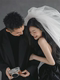 오리지널 디자인 작은 개 베일 짧은 단순한 단순한 푹신한 베일 다층 신부 머리 장식 사진 액세서리 오리지널 디자인 작은 개 베일 짧은 단순한 단순한 푹신한 베일 다층 신부 머리 장식 사진 액세서리