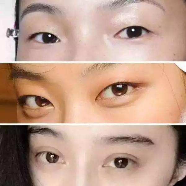 放下双眼皮贴,单眼皮或内双就这样画眼妆