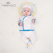 Yings baby underwear set newborn belly protection cotton home all-match and robe baby pants 182B0305