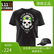 5 11 army fan new T-shirt 511 printed round neck cultural shirt outdoor light and breathable short-sleeved T-shirt 41191QE