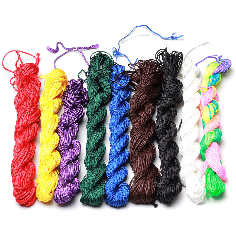 diy手工编织线 a玉线1mm珠宝线 编织中国结红线绳 编手链项链线材