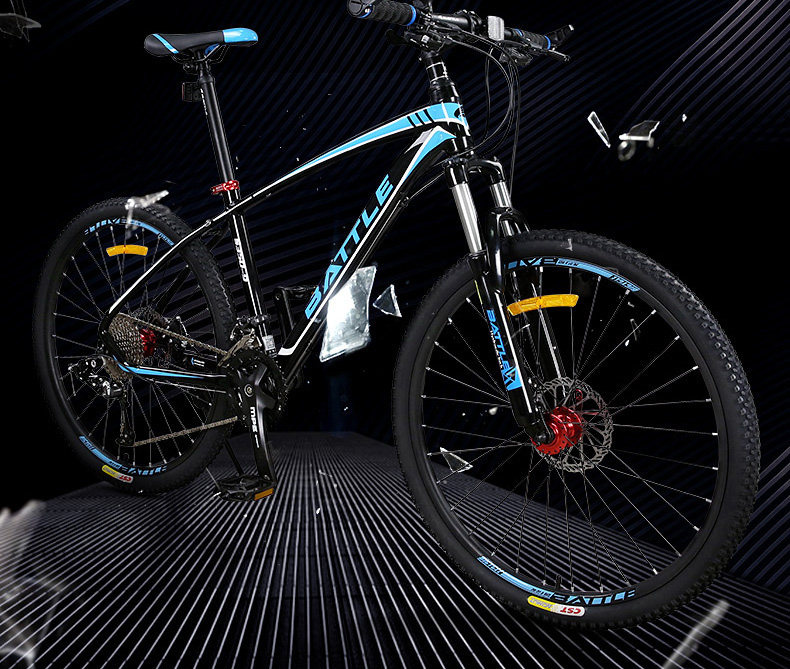 邦德富士达山地自行车275寸大轮径碟刹油碟青少年越野battle单车