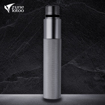 zunelotoo extension rod Diamond knurled non-slip handle total length 14CM(tightening length 12CM)