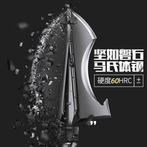 German sapper shovel Multifunctional outdoor high-end military shovel foldable camping Chinese military manganese steel military version shovel