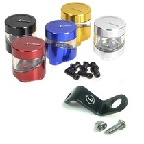 Rizoma pump straight up transparent visible oil cup Motorcycle modification accessories brake pump cnc aluminum alloy oil pot