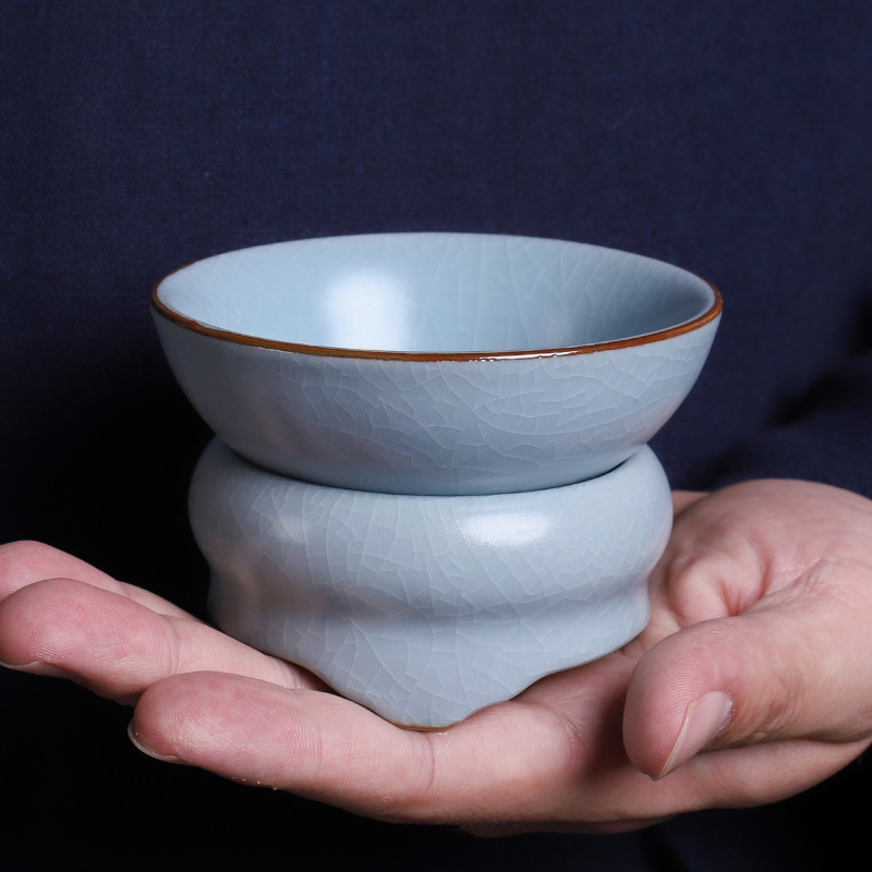 Kongfu tea sets accessories tea every reasonable filter gauze cup) creative your up ceramic tea ware