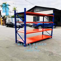 Dongguan Hong Kong warehouse clothing rack load-bearing 500kg factory heavy-duty shelf steel laminate beam rack