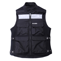 RUIGI motorcycle reflective vest vest Knight riding reflective clothes safety warning clothing unified service