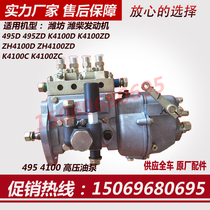 30KW Generator High Pressure Oil Pump Assembly K4100D Diesel Engine Fuel Injection Pump Weichai 4100 Engine Diesel Pump