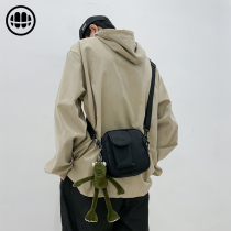 Messenger bag mens casual shoulder bag ins trend small satchel personality hip-hop Japanese student wild tooling bag women