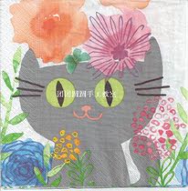 Reunion Round Handmade Butterfly Cuba Special Napkins - Animals 1196