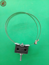 Cable lead down clamp adss cable clamp cable insulation clamp cable insulation fixture cable stainless steel strip opgw cable hardware