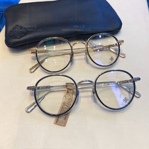 (Chrome Hearts) SEXCEL crores glasses frame men and womens silver decorated retro glasses frame