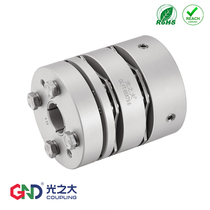 Lights large GLYT flange type double-diaphragm expansion sleeve couplings large-torque servo motor motor wire rod elastic