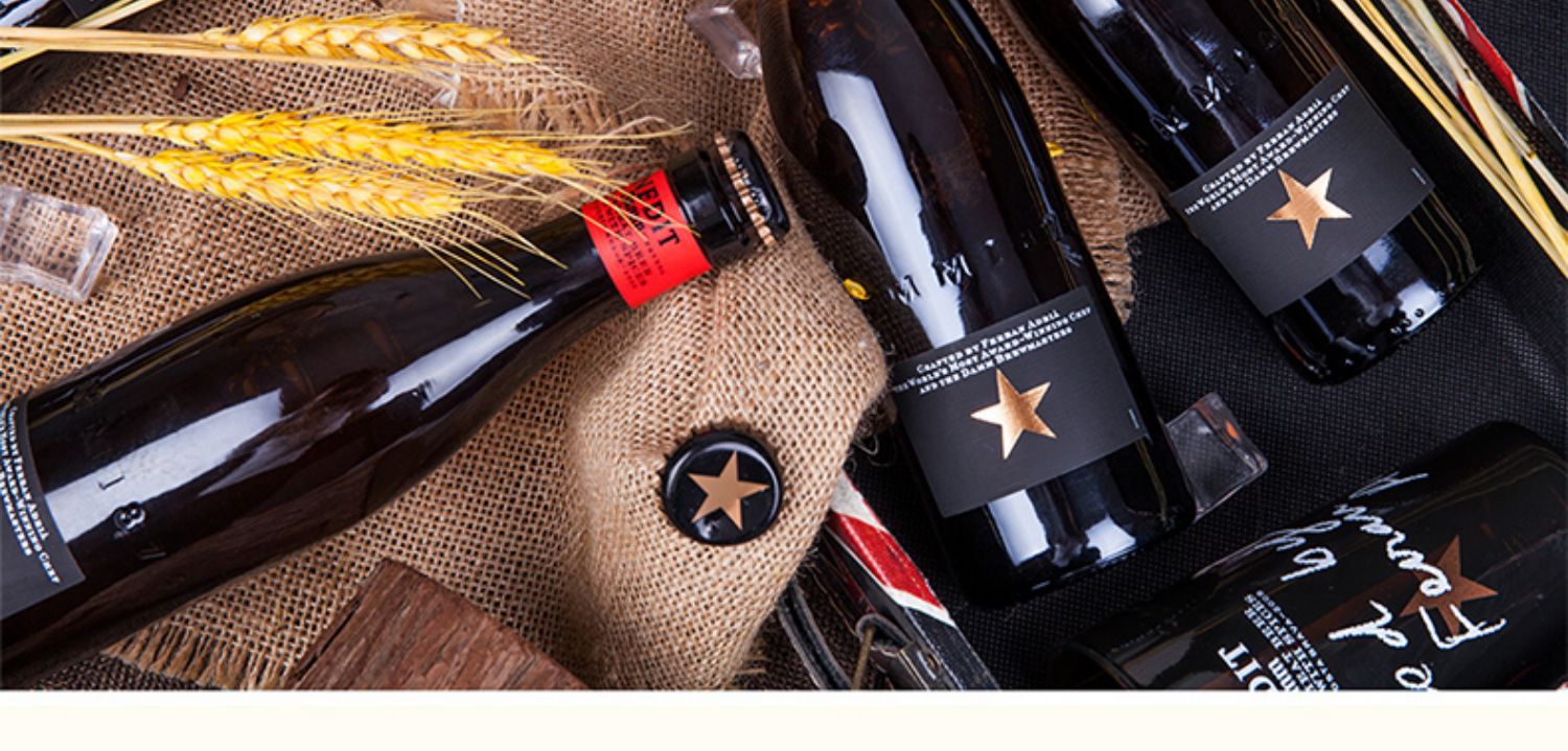 西班牙进口艾帝达姆星大星啤酒小麦精酿啤酒750ml6瓶装整箱外国