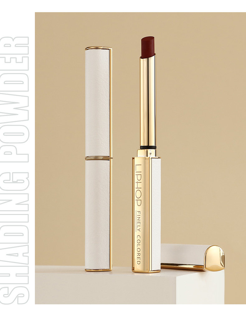 liphop小细管口红小众品牌防水不脱色大牌正品女学生平价番茄唇膏